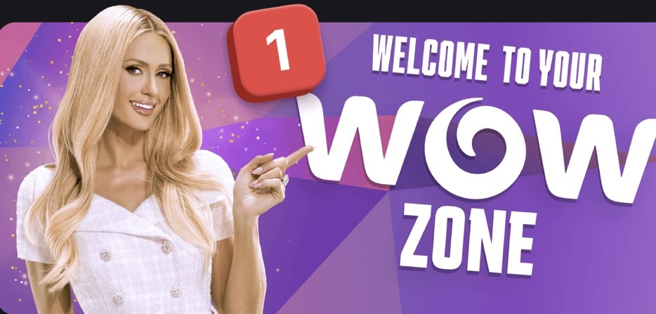 WoW Vegas WOW Zone Welcome Banner